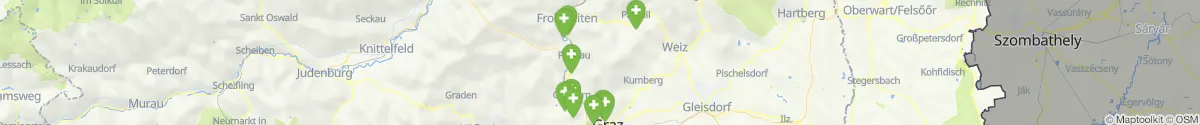 Map view for Pharmacies emergency services nearby Semriach (Graz-Umgebung, Steiermark)